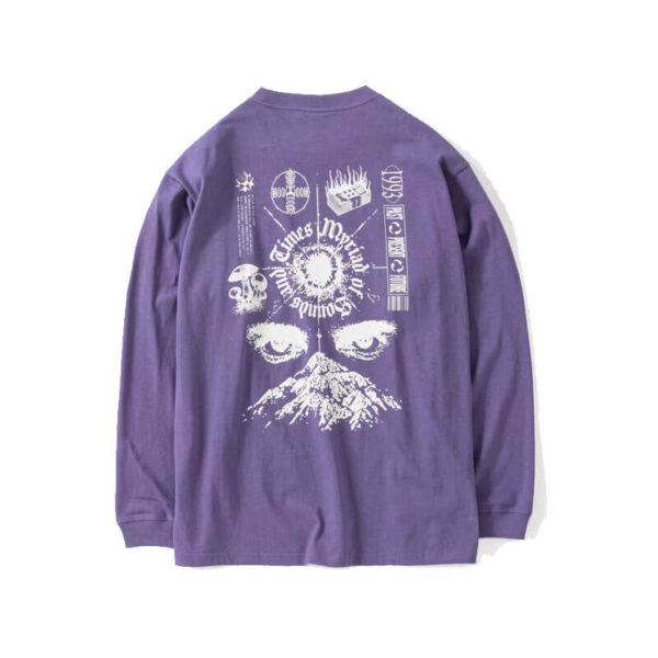 MANASTASH Myriad LS CiTee - Purple