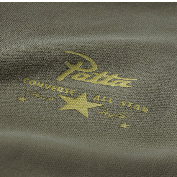 CONVERSE x PATTA Tee - Burnt Olive