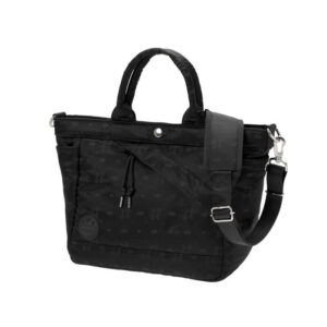 PORTER-YOSHIDA-&-CO-Potr-Monogram-Tote-Bag-Black