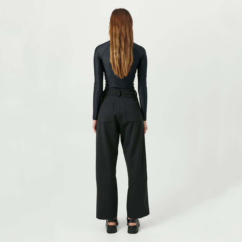 Soulland Black Aidan Trousers