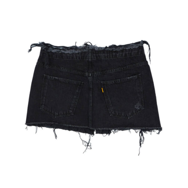 STAND ALONE denim apron black 2