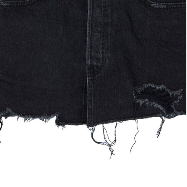 STAND ALONE denim apron black 4