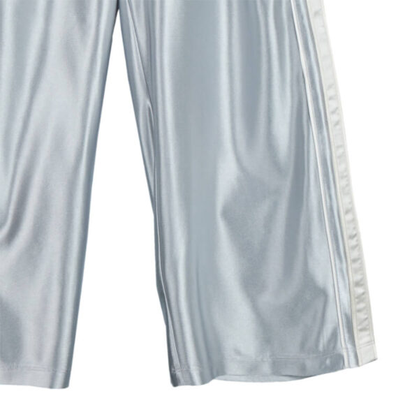 STAND ALONE glittery trackpant silver 3