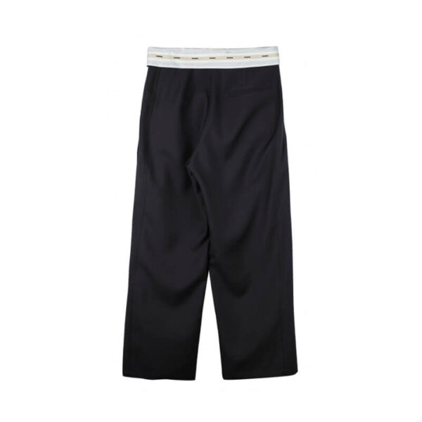 STAND ALONE inside out waist trouser black 2