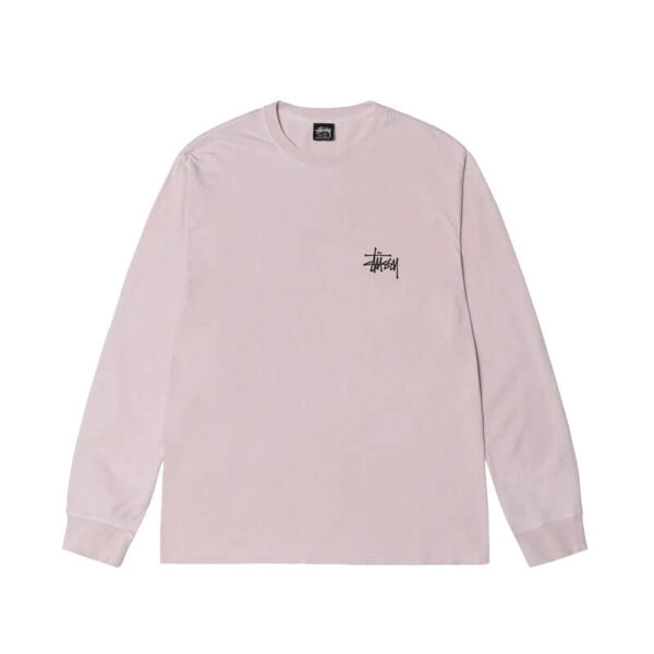 Basic Stüssy Pig. Dyed LS Tee - Blush