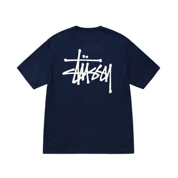Basic Stüssy Tee - Navy