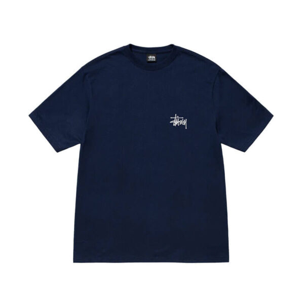Basic Stüssy Tee - Navy