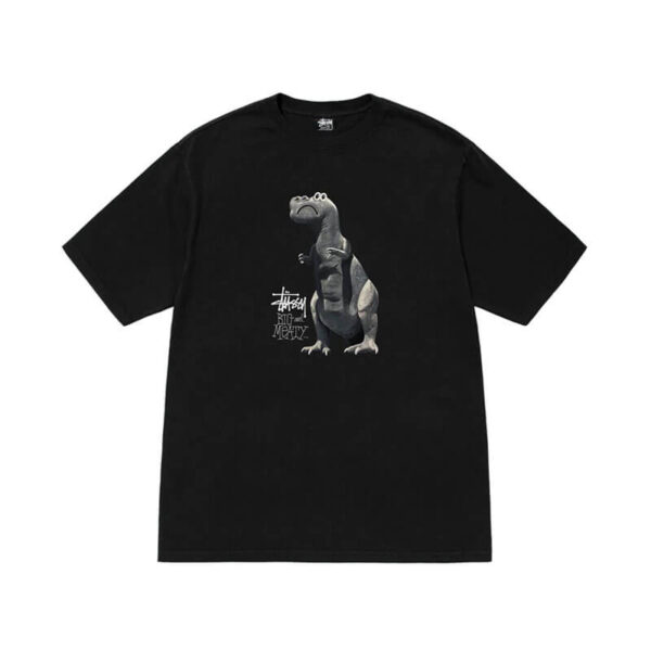 Big & Meaty Pig. Dyed Tee - Black