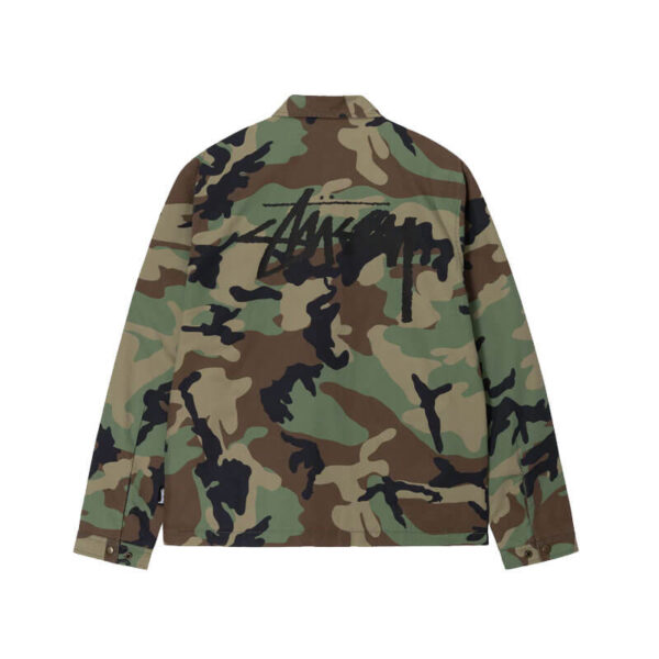 STUSSY Coach Shirt - Camo