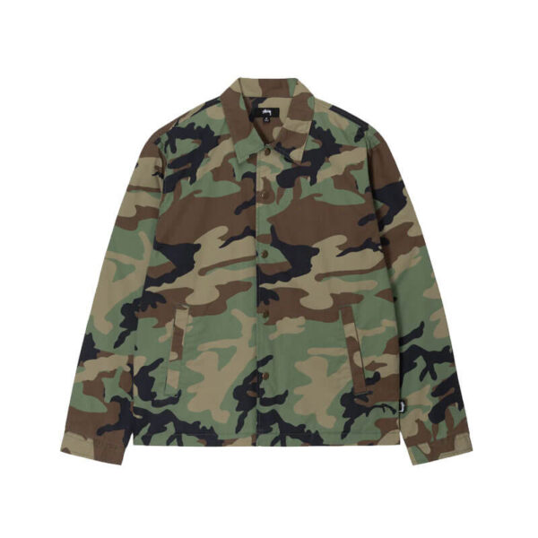 STUSSY Coach Shirt - Camo