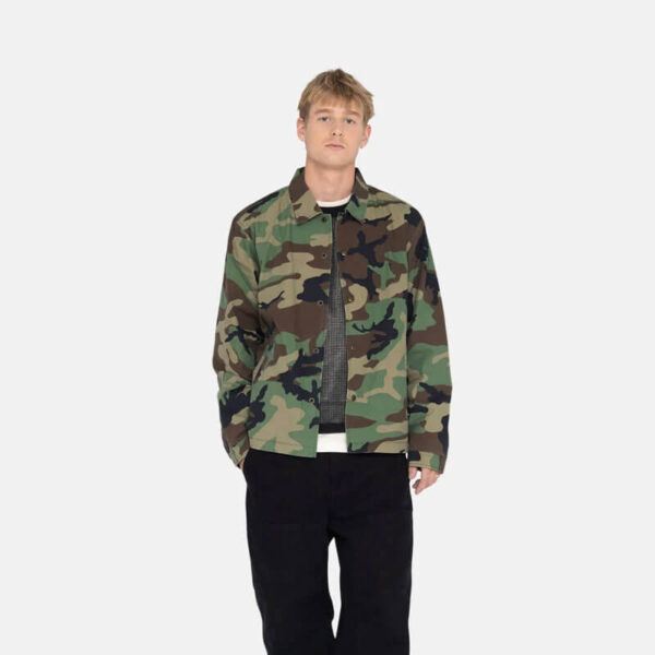 STUSSY Coach Shirt - Camo