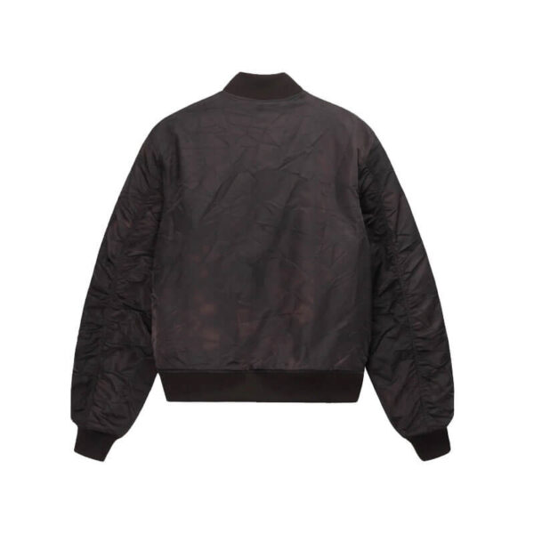 STUSSY Dyed Nylon Bomber - Brown