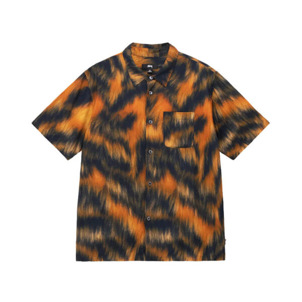 STUSSY Fur Print Shirt - Tiger