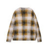 STUSSY Hairy Plaid Cardigan - Gold | THEROOM Barcelona