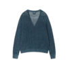 STUSSY Loose Gauge Cardigan - Blue | THEROOM STUSSY Loose Gauge Cardigan - Blue | THEROOM