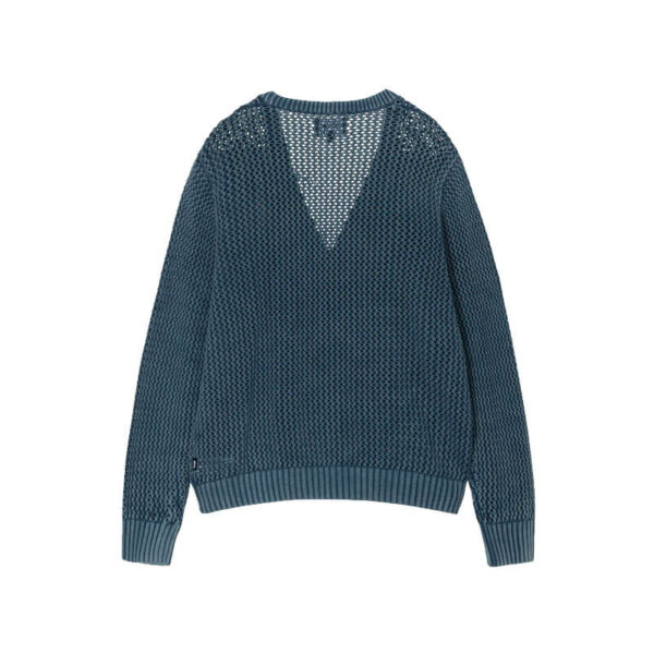 STUSSY Loose Gauge Cardigan - Blue