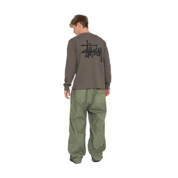 STUSSY O'Dyed LS Thermal - Brown