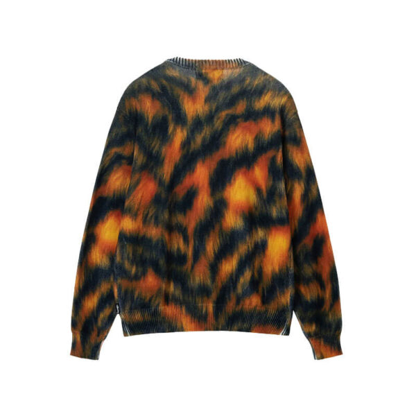 STUSSY Printed Fur Sweater - Tiger