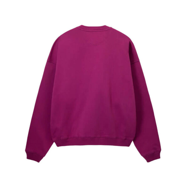 STUSSY Relaxed Oversized Crew - Magenta