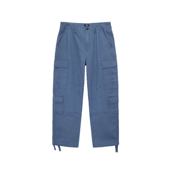Ripstop Surplus Cargo - Washed Blue