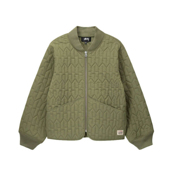 STUSSY S Quilted Liner Jacket - Olive