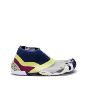 SUICOKE 5 Fingers-Lo Sneakers - Navy x Yellow