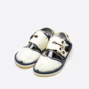 SUICOKE Haku-Ab Sandals - Ivory x Navy