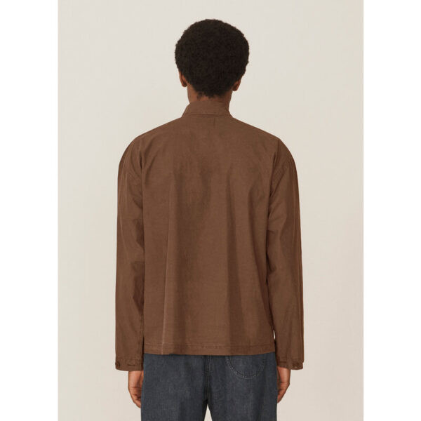 YMC military shirt brown 4