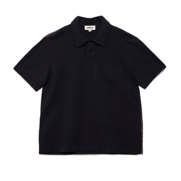 YMC Earth Polo T-Shirt - Black