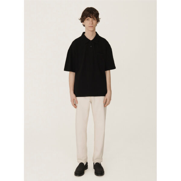 YMC Earth Polo T-Shirt - Black