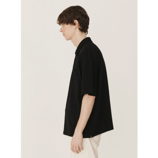 YMC Earth Polo T-Shirt - Black