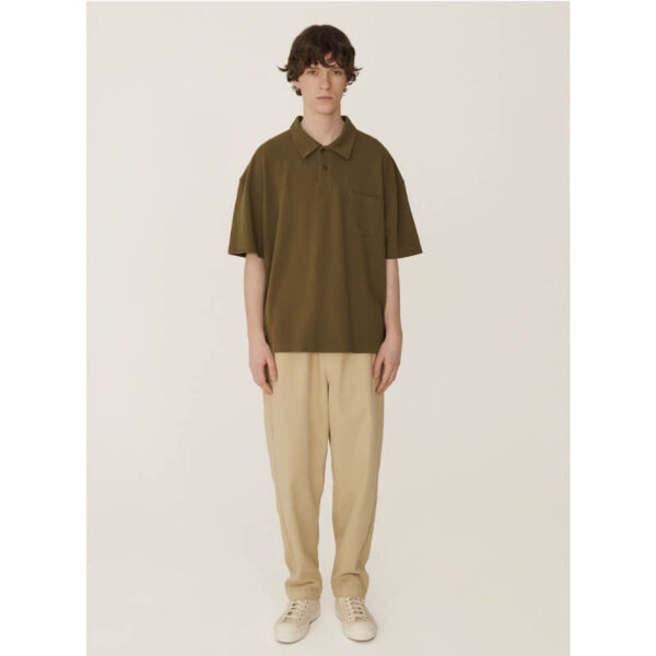 YMC polo tshirt olive 2