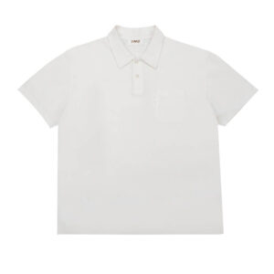 YMC polo tshirt white 1