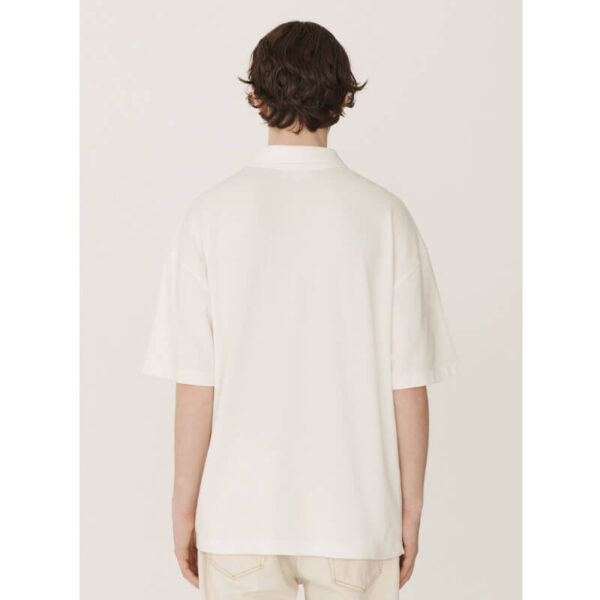 YMC Earth Polo T-Shirt - White