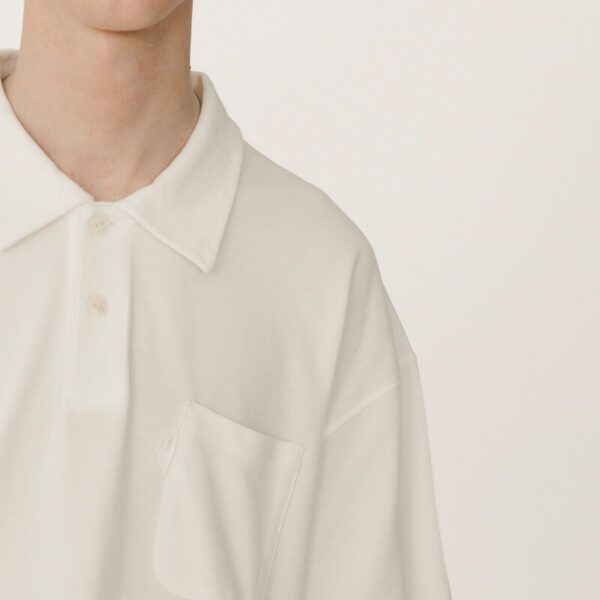 YMC polo tshirt white 5