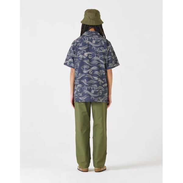 MAHARISHI Maha Songkran Summer Shirt navy 6