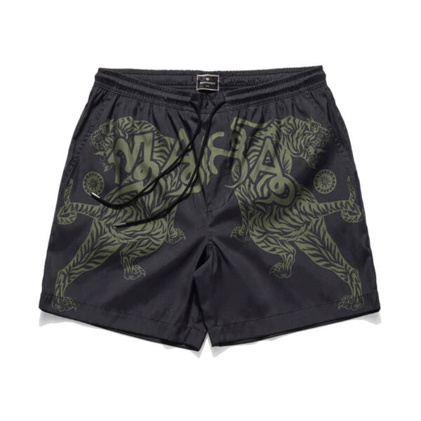 MAHARISHI Muay Thai Swimshort black 1