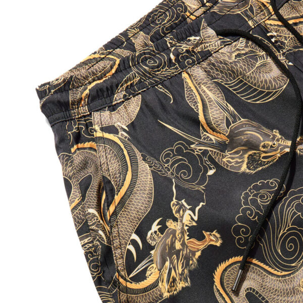 MAHARISHI Thai Dragon Swimshort black3