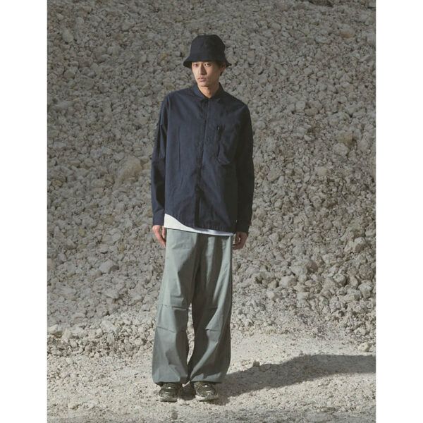 MAHARISHI cordura oversized snopants sage green 5