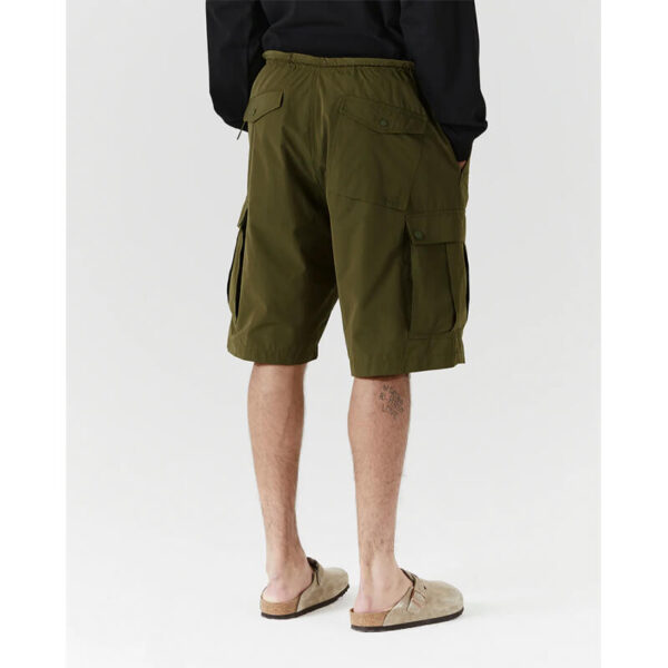 MAHARISHI original cargo snoshorts loose fit olive 4