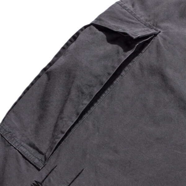 MAHARISHI sak yant cargo hakama pants black 3