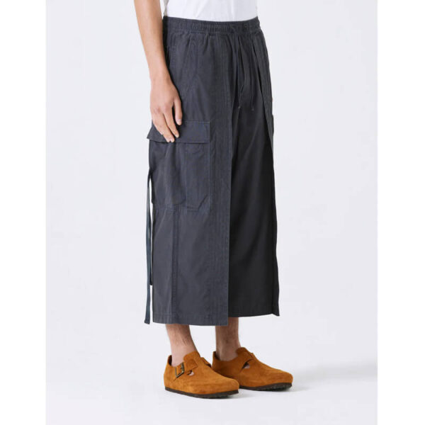 MAHARISHI sak yant cargo hakama pants black 5