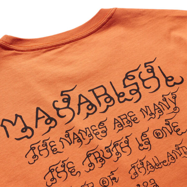 MAHARISHI thai sript maharishi tee rust 3