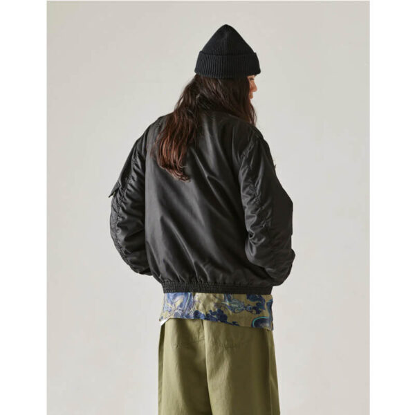 MAHARISHI wep ma 1 flight jacket black 6