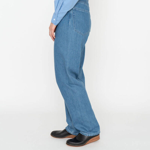 NAMAMICA-5Pockets-Straight-Denim-Pants-Indigo-Bleach