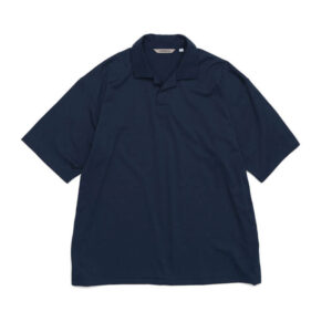 NAMAMICA-KODENSHI-Polo-Shirt-Dark-Navy