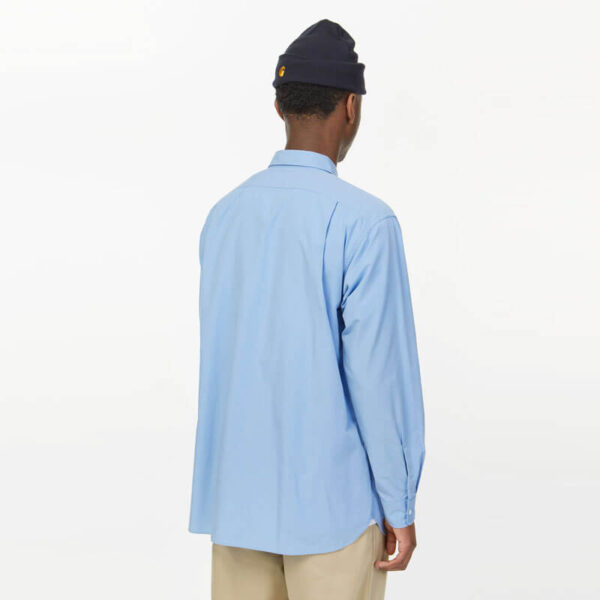 NAMAMICA-Regular-Collar-Wind-Shirt-Sax