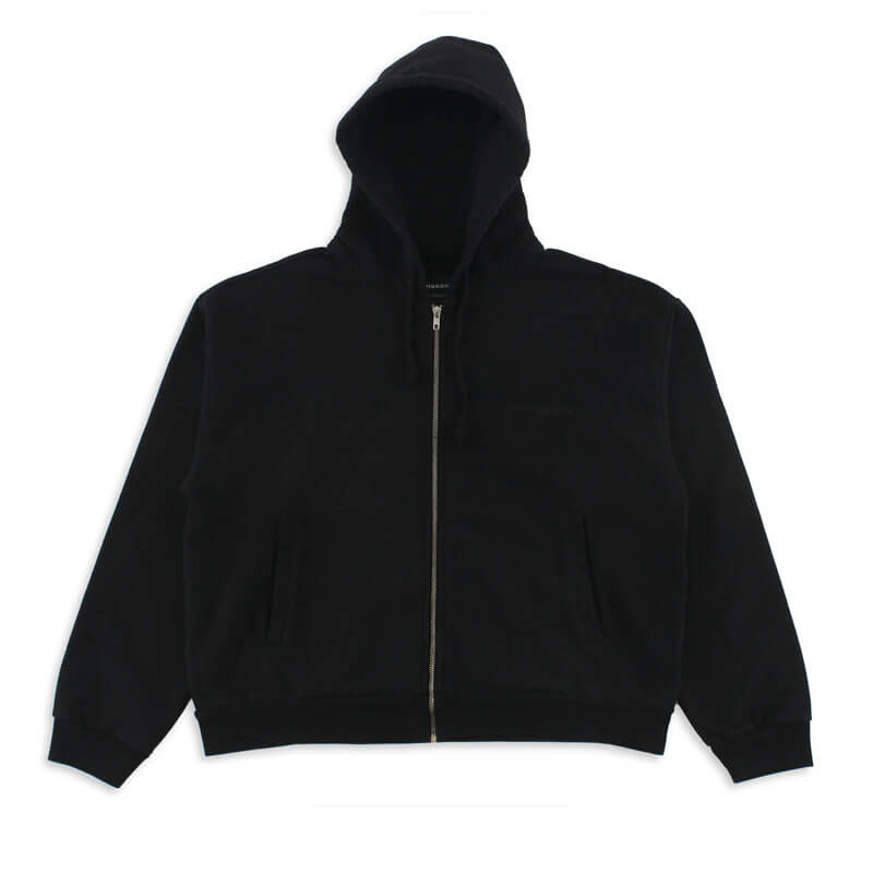 NOON GOONS High Tide Zip Hoodie - Black | THEROOM