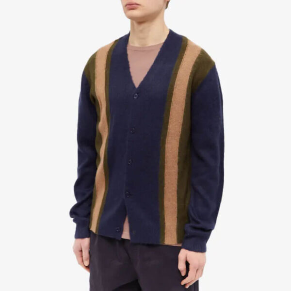 Recess Knit Cardigan - Navy / Moss
