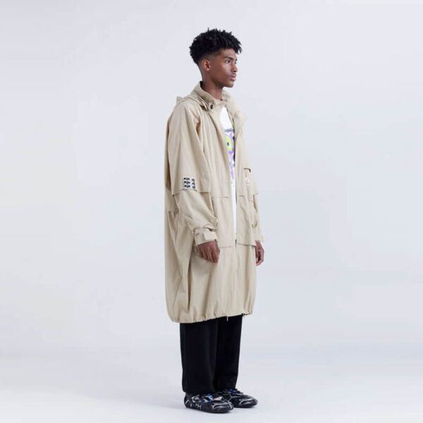 Bubble Rain Coat - Marzipan